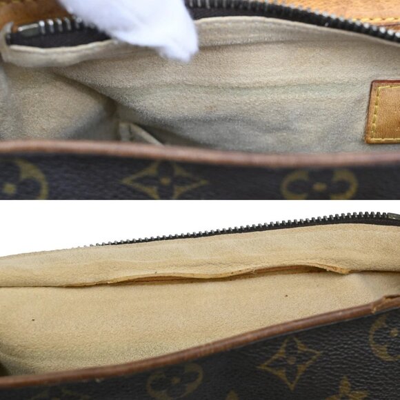 LOUIS VUITTON Hudson GM Shoulder Bag Monogram Leather BN France - Picture 10 of 16